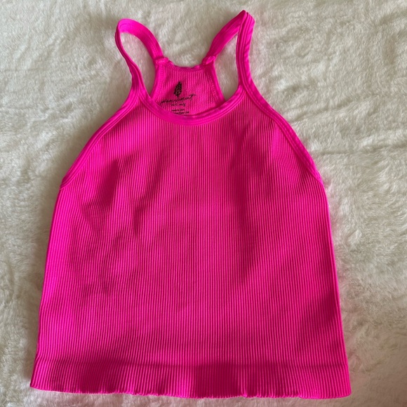 FP Movement by Free People Hot Pink Tank Top- M/L - Picture 1 of 2